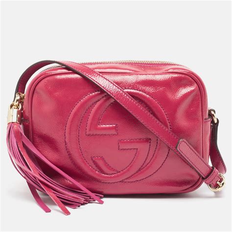 gucci soho disco fuchsia|Gucci soho disco discount.